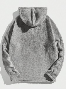 Femmes surdimensionné zip up sweat veste polaire à manches longues style streetwear pour salon de gym ou vêtements de mode décontractés d'hiver - Product Image 6