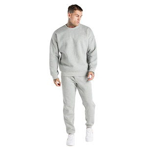 ชุดวอร์มผู้ชายแบบสั่งทำพิเศษ สำหรับฤดูใบไม้ผลิ เหมาะสำหรับวิ่ง ออกกำลังกาย ลำลอง ผ้าฟลีซ ชุดจ็อกกิ้ง ชุดออกกำลังกาย ผลิตตามแบบ OEM ผ้าโพลีเอสเตอร์/คอตตอน - Product Image 2