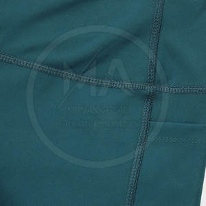 Mallas de mujer hechas a medida de nuevo estilo, mallas de mujer de Color sólido hechas en Pakistán, mallas de Yoga con cintura elástica para mujer - Product Image 5