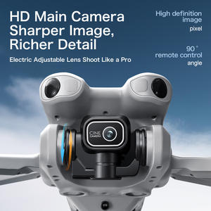 โดรน GT50pro โดรนสี่ใบพัดควบคุมด้วยรีโมต, คอปเตอร์สี่ใบพัดควบคุมผ่านหน้าจอความละเอียดสูงสำหรับถ่ายภาพทางอากาศโดยไม่มีแปรงถ่าน - Product Image 3