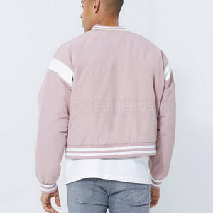 Meilleure qualité laine tissu Letterman vestes pour hommes séchage rapide respirant à capuche col montant XL taille hiver saison fabriqué Pakistan - Product Image 2