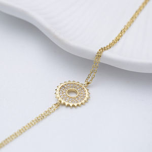 Sun Design <b>Charm</b> <b>Bracelet</b> Wholesale Handcrafted Istanbul 925 Sterling <b>Silver</b> Jewelry Fine Jewellery - Product Image 4