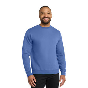 Venta al por mayor Hombres Sudadera de lana Cálido Jersey de peso pesado Mezcla de algodón suave Cuello redondo Sudadera para hombre para clima frío - Product Image 1