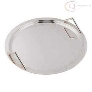 Plateau décoratif artisanal en acier inoxydable pour le Ramadan, pour la décoration du salon |   Améliore la présentation intérieure - Product Image 4