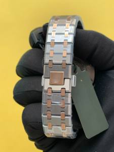 Reloj de pulsera automático japonés mecánico de dos tonos de acero inoxidable de 41mm para hombres deportivos reloj analógico al mejor precio - Product Image 5