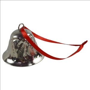 กระดิ่งโลหะสีเงินสำหรับเทศกาลคริสต์มาส,ระฆังแขวนมีสไตล์ของขวัญและของที่ระลึกระฆังโลหะขนาดใหญ่อุปกรณ์จำนวนมากสำหรับโบสถ์ - Product Image 4