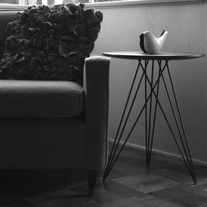 Table basse spéciale de vente de meubles de Noël avec affichage supérieur transparent OEM ODM Table d'appoint unique personnalisée fabriquée à la main - Product Image 5