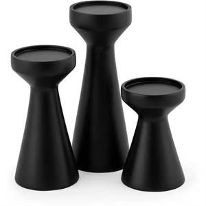 Bougeoir élégant et artisanal pour la décoration de chambre de jardin d'hôtel de maison de luxe Bougeoir pilier en bois de qualité durable - Product Image 2