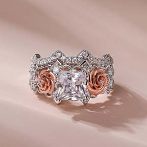 แหวนเงินแท้ทรงเจ้าหญิงกุหลาบ Jeulia True Love - เครื่องประดับชั้นดี - Product Image 4