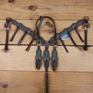 High Quality Horse Breast Head Collar Halter Bitless Bridle Reins Lead Horse Tack Set for Horse with Customized Sizes - Product Image 6
