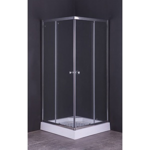 กล่องอาบน้ำคริสตัลแบบสองประตู 'giada' ขนาด 80 x 120 ซม. - สูง 185 ซม. - Product Image 1