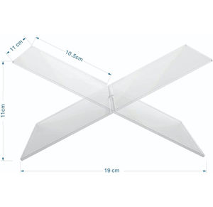 ที่แขวนหนังสือทำอาหารทำจากอะคริลิคใสทันสมัยหรูหราทันสมัยดีไซน์เป็นมิตรต่อสิ่งแวดล้อม - Product Image 6