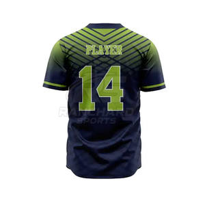 ชุดกีฬาใหม่ล่าสุด ผ้าโพลีเอสเตอร์ 100% ชุดเบสบอล ราคาขายดีที่สุด ชุดเบสบอล - Product Image 6