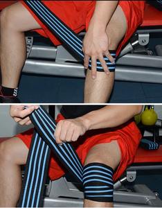 Bandes de genou professionnelles en néoprène de haute qualité, résistantes, pour la musculation en salle de sport - Product Image 4