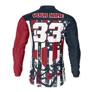 Vente en gros de vêtements de course, haut à manches longues, maillot de motocross d'été pour hommes/maillots de motocross Offre Spéciale confortables - Product Image 3