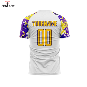 Vêtements de sport 100% Maillot de football en polyester Prix de gros Uniformes de football à manches mi-longues à vendre - Product Image 6