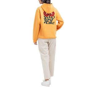 Sudadera con capucha holgada básica de mujer Premium, sudadera con capucha de Color sólido, manga larga, calidad superior, logotipo bordado personalizado, Sudadera con capucha para mujer - Product Image 4