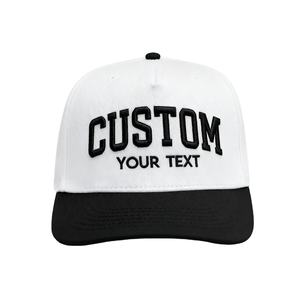 Gorra de Béisbol de Poliéster de 5 Paneles y Dos Tonos Personalizada al por Mayor con Logotipo Personalizado, Gorra Deportiva Unisex Común - Product Image 1