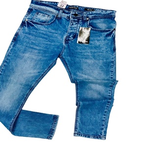 Jeans Pants for Men Customized Sizing and Designs Available at Factory Price Daily Wear Jeans and <b>Denim</b> Pants - Product Image 2