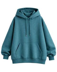 Conjunto de Sudadera con Capucha y Pantalones Deportivos Azul Verde Personalizado para Mujer, Sudadera de Forro Polar con Pantalones a Juego, Ropa Casual de Invierno - Product Image 1