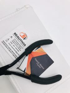 Wholesale Custom Logo Micro <b>Bead</b> <b>Hair</b> <b>Extension</b> Plier Multi-Functional Black Stainless Steel Tool - Product Image 3