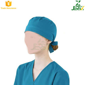 Unisex Scrub Cap 3D Embroidery Sports Casual 100% Cotton Breathable High Quality Durable Everyday <b>Wear</b> for Healthcare - Product Image 3
