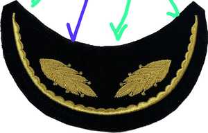 Logotipo de diseño personalizado de fábrica, parches bordados para planchar, insignias uniformes hechas a mano de tela - Product Image 5