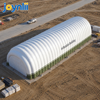 Structure gonflable modulaire Air Rib pour la protection des entrepôts, des ateliers et des chantiers de construction