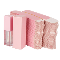Boîtes en Carton Personnalisables pour Cosmétiques de Beauté Maquillage, Emballage Esthétique pour Gloss à Lèvres, Cosmétiques Coréens en Gros