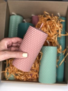 Bán Buôn Tự Làm Nến Kit Làm Sáp Ong Tổ Ong Tấm Màu Be Màu Và Kích Thước Phạm Vi Nến Cho Trẻ Em - Product Image 4