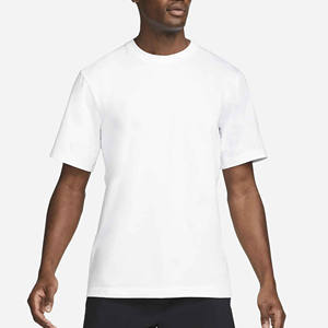T-shirt en coton uni à manches courtes pour homme et femme, design tendance 2024, vente en gros, personnalisable, vêtements décontractés, vente chaude - Product Image 1