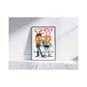 Póster de Estilo Moderno de Disney Pixar Toy Story, Woody y Buzz, para Ocasiones de Cumpleaños, Material de Papel - Product Image 3