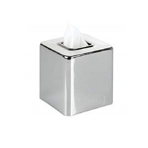 Caja de papel de seda para hoteles, soporte y soporte de papel para servilletas de Metal de acero inoxidable chapado en oro de India - Product Image 3