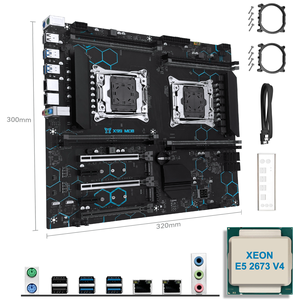 Prix Usine MACHINIST X99 MD8 Double Processeur avec E5 2673 <span class=keywords><strong>V4</strong></span>, 8 Emplacements DDR4, Station de Travail Serveur IA pour le Rendu et l'Informatique Multitâches - Product Image 1