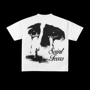 Camiseta de Manga Corta con Cuello Redondo y Estampado para Hombre, Camisetas Modernas y Holgadas de Estilo Urbano Personalizadas para Hombre - Product Image 5