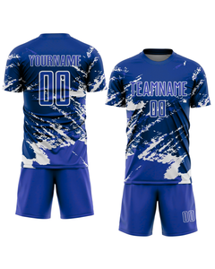 Uniforme de Fútbol Personalizado con Camiseta Ligera y Pantalones Cortos, Tejido Transpirable y Cómodo, Ideal para Equipos Juveniles y Adultos - Product Image 3