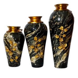 Floreros modernos de metal de latón superventas, jarrón de metal decorativo para el hogar de alta calidad, lujoso decorativo para sala de estar - Product Image 6