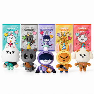 ชุดตุ๊กตา TXT HBD Official MD เลือกได้ 1 ตัว ยอนจุน ซูบิน บอมกยู แทฮยอน ฮูเนิงไค - Product Image 1