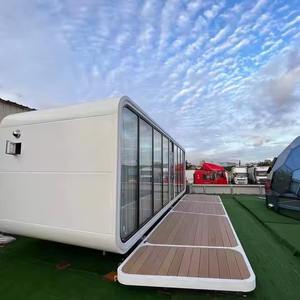 บ้านคอนเทนเนอร์สำเร็จรูปสไตล์วิคตอเรียนขนาด 20 ฟุต 40 ฟุต รุ่น Apple Cabin พร้อมระเบียง แบบแพ็คแบน สำหรับใช้เป็นห้องนั่งเล่น ลดราคาสุดพิเศษ - Product Image 3