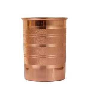 Luxurious 500ml Mini Moscow Mule Copper Shot <b>Glass</b> Solid Metal Premium Drink <b>Cup</b> with Measure for Wedding Wine <b>Coffee</b> or Beer - Product Image 1