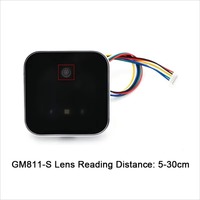 Módulo Escáner de Código de Barras USB UART Serie GM811, Lector 1D QR PDF417 para Android, Windows, Arduino GM811-L S NFC