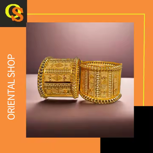 Super Quality <b>Bangles</b> <b>Set</b> with 22K Gold Plated Modern Style <b>Bangles</b> <b>Set</b> for Women Wear Jewelry <b>Set</b> by Exporters - Product Image 3