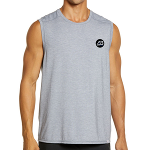 Camiseta sin Mangas de Punto para Hombre, de Alta Calidad, Informal, Transpirable, de Secado Rápido, 100% Algodón, para Gimnasio y Fitness, Cuello Redondo Personalizado - Product Image 1