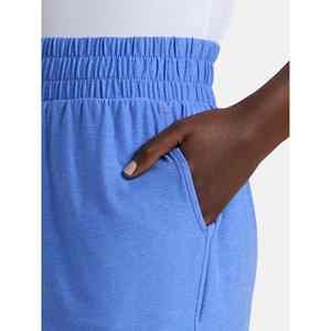 Short de fitness décontracté de couleur unique pour femmes Spandex en coton respirant doux pour le yoga et la course fabriqué par Hawk Eye Sports - Product Image 2