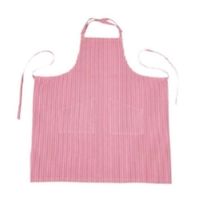 Tablier de cuisine sans manches pour femme en coton biologique 100% de haute qualité, réutilisable, tissé, respirant pour l'été, pour le travail quotidien et les tâches ménagères