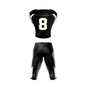 Conjunto de uniforme de fútbol americano transpirable de alta calidad para hombres Venta caliente ropa deportiva - Product Image 2