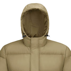 Chaqueta Acolchada de Mujer de Alta Calidad al por Mayor del Fabricante, Abrigo de Invierno Personalizado, Técnicas de Impresión en Cuero de Borrego, Capucha Extra Grande - Product Image 5