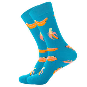 Calcetines Deportivos de Compresión de Poliéster/Nailon Ecológicos de Alta Calidad, Tejido Personalizado en la Parte Inferior, Multipatrón, Talla Grande - Product Image 4