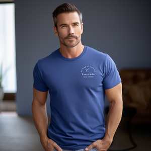 Camiseta Personalizada para Hombre 100% Algodón Orgánico, Corte Regular, Marca Estampada con Impresión de Alta Calidad, Tejido Ecológico - Product Image 1