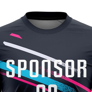 Última Llegada, Camiseta de Fútbol Corta Estampada, Nuevo Diseño, Más Vendida, 100% Poliéster, Transpirable, de Secado Rápido, Ligera, con Logotipo Personalizado - Product Image 3